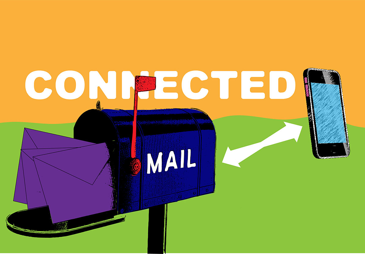 CONNECTED MAIL GRAPHIC
