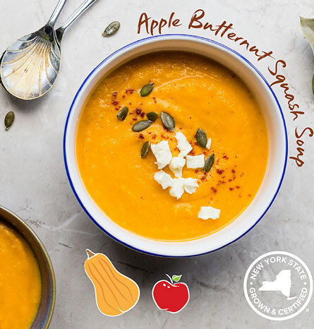 NYS Grown & Certified - Apple Butternut Squash Soup