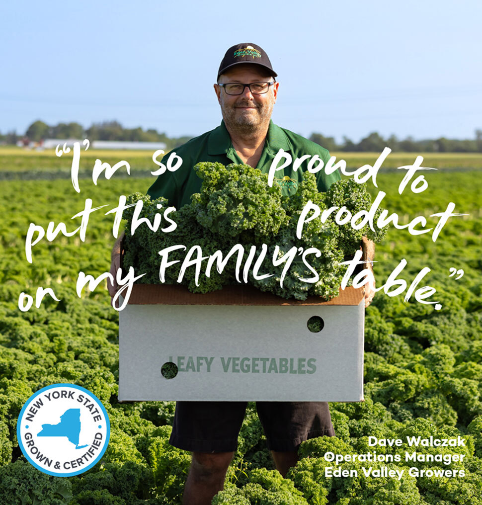 NYS Grown & Certified -  I'm so proud to put this product on my FAMILYS table