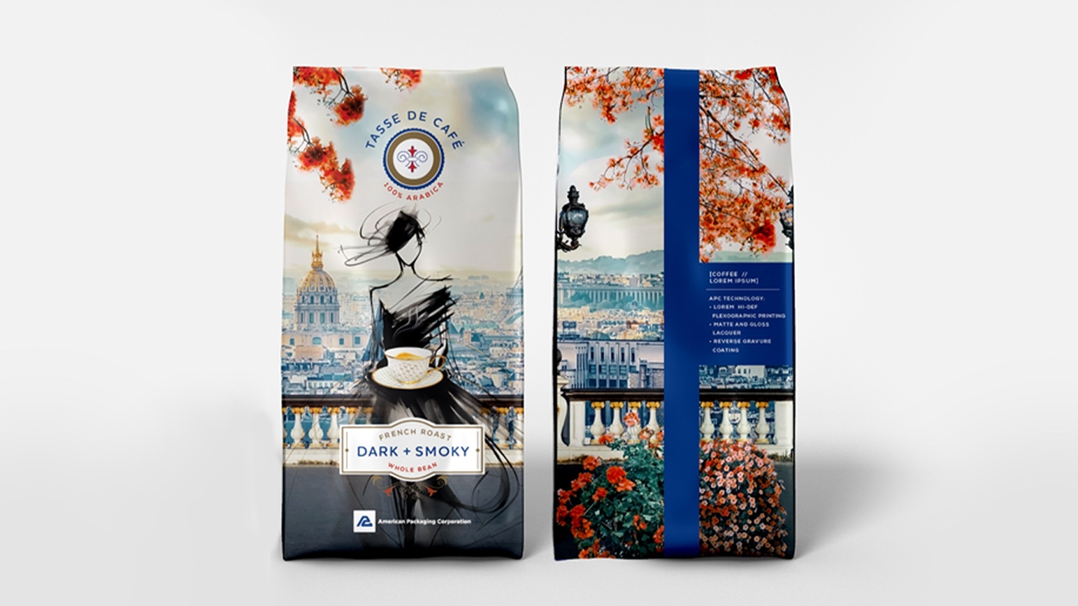 Apc packaging coffee