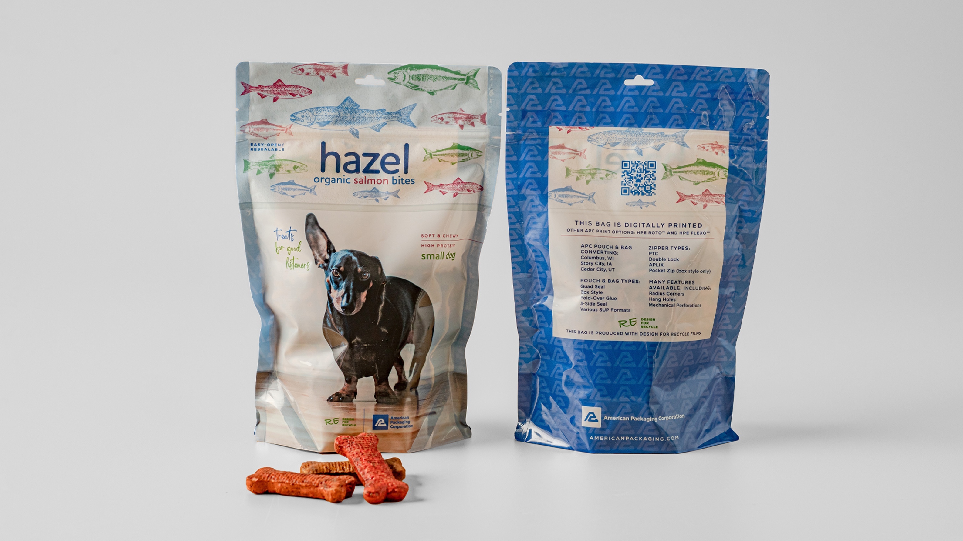 Apc packaging dog treats