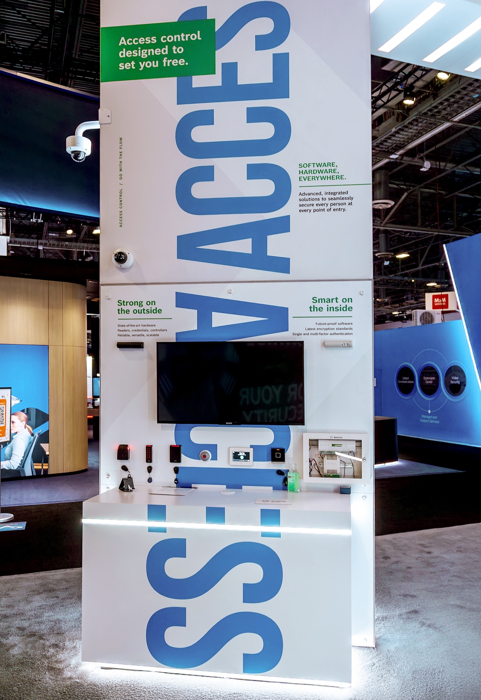 Bosch radionix tradeshow booth 4
