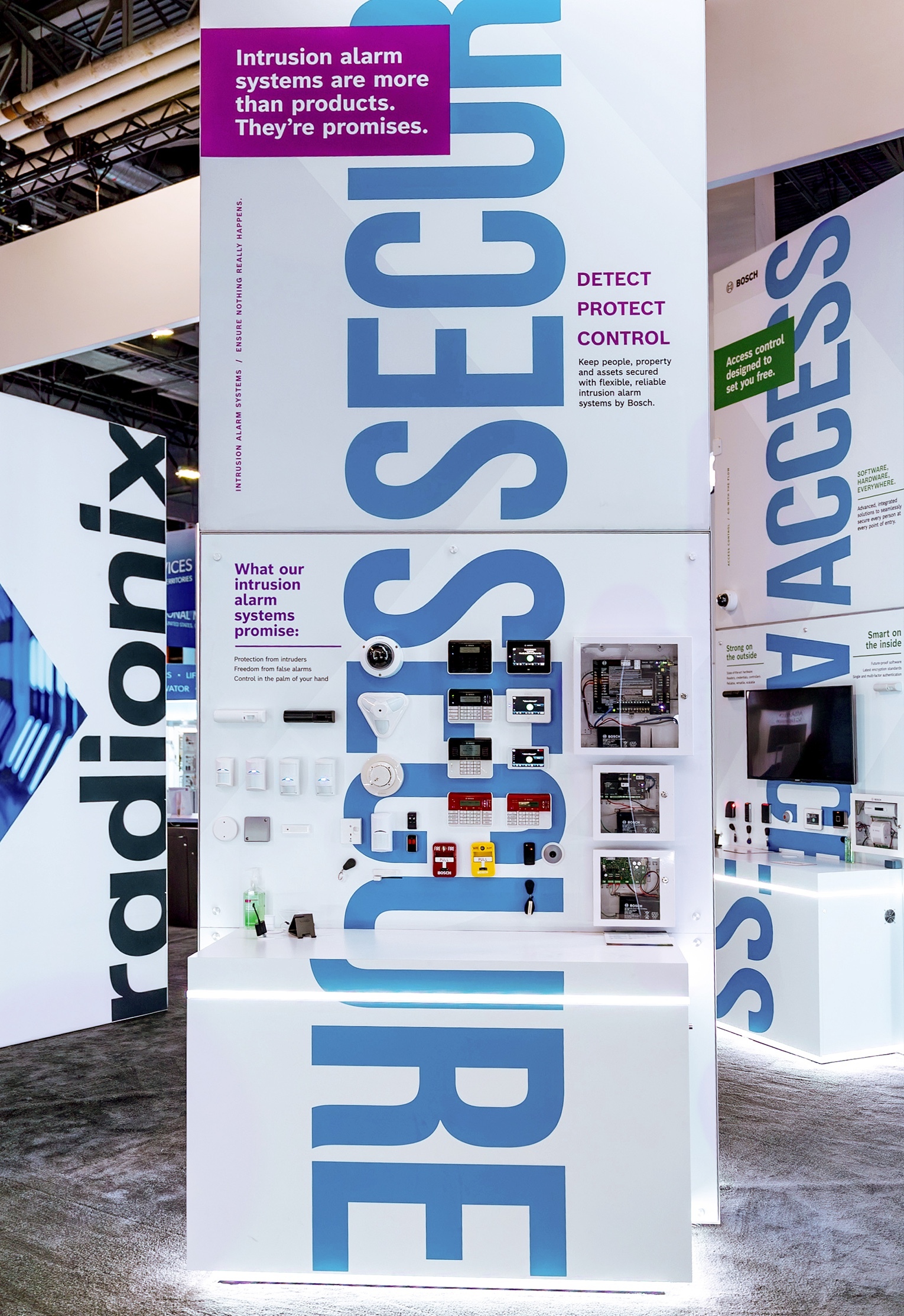 Bosch radionix tradeshow booth 5