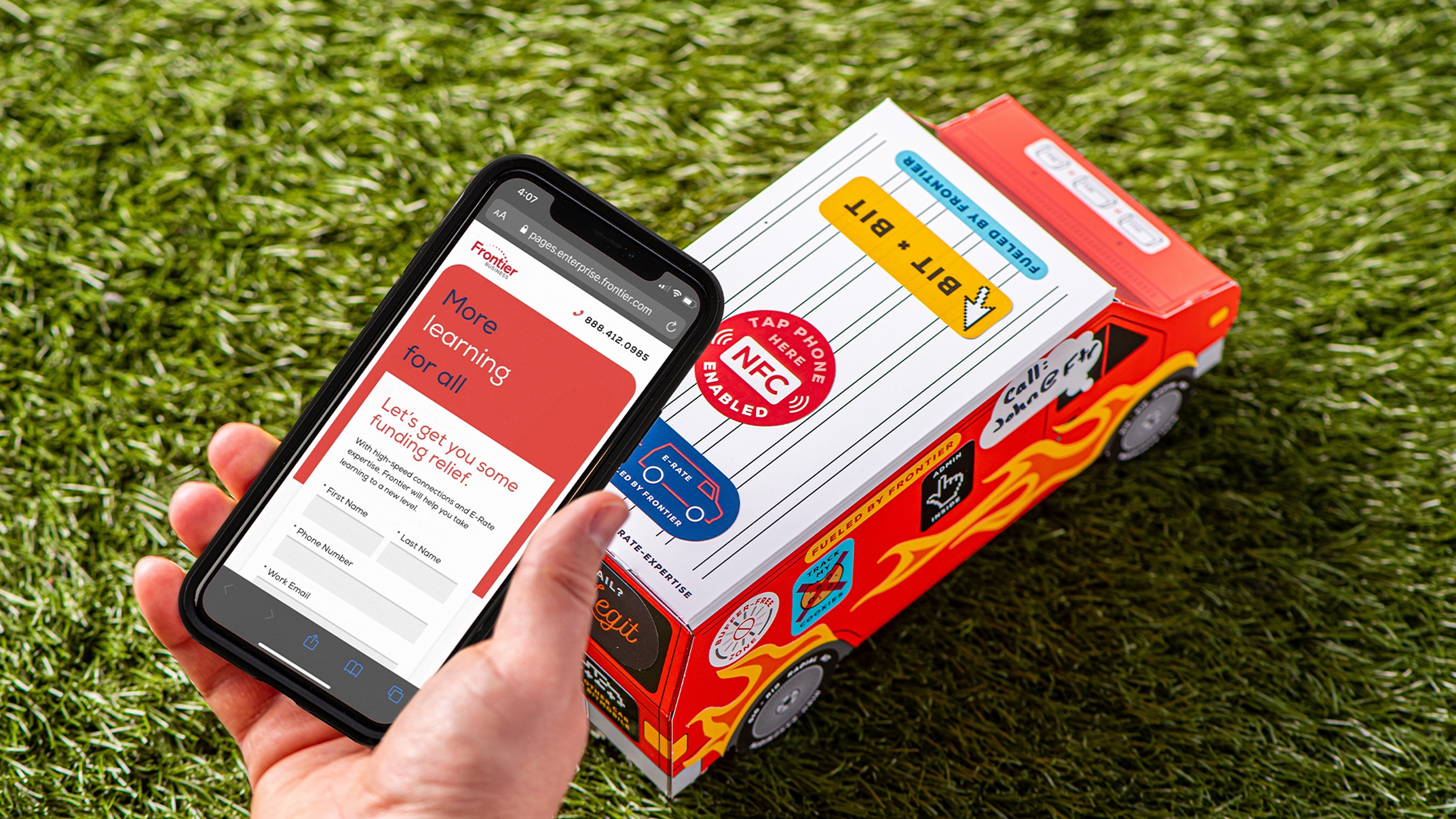 Frontier business dm nfc
