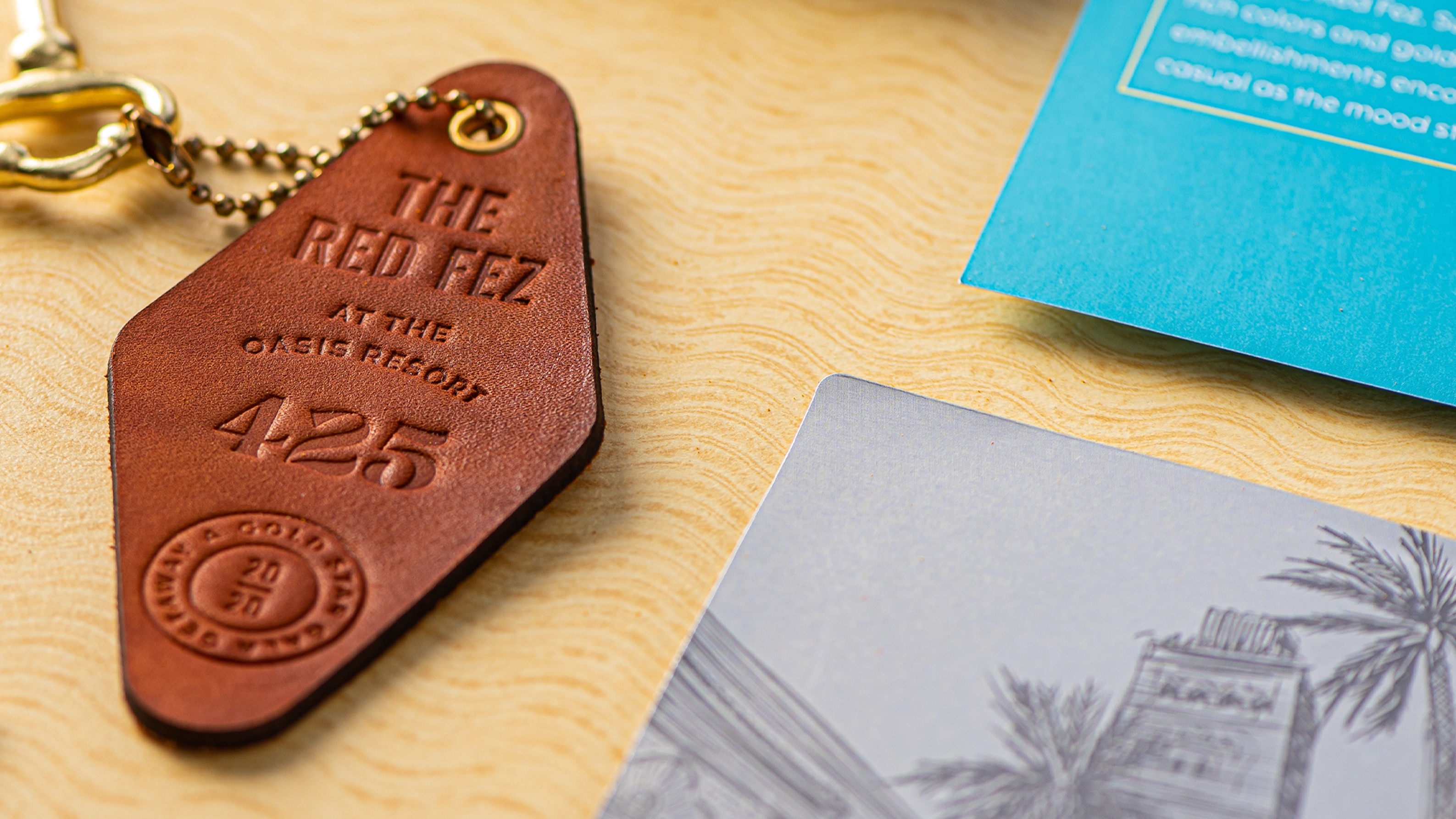 Mccf gala promotional keychain