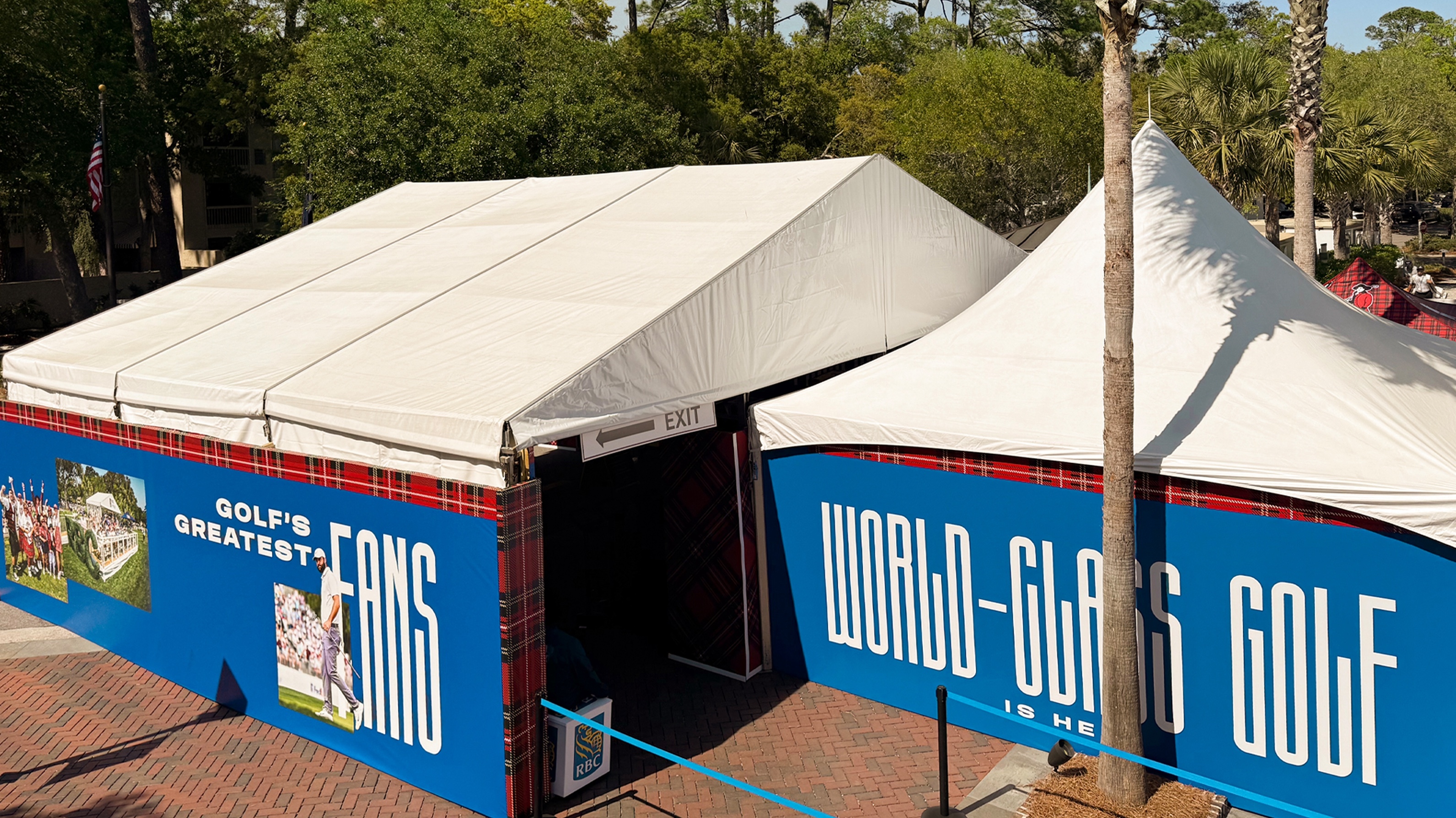 Rbc heritage 2025 tent